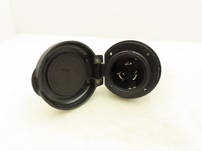 Furrion F52INR-BS Marine Shore Power Inlet With LED 50A 125/250VAC Lot Of 2