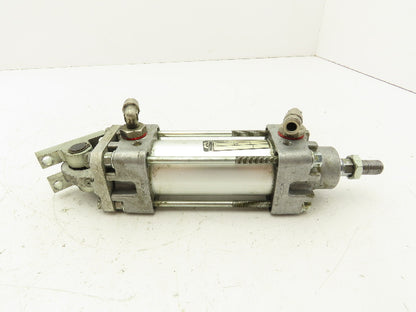 Mecman 167-04-0500-1 Pneumatic Air Cylinder 40mm Bore 50mm Stroke Swivel Eye