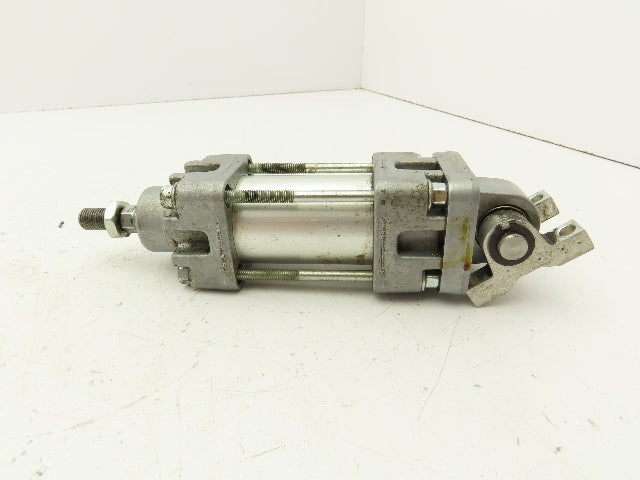 Mecman 167-04-0200-1 Pneumatic Air Cylinder 40mm Bore 25mm Stroke Swivel Eye
