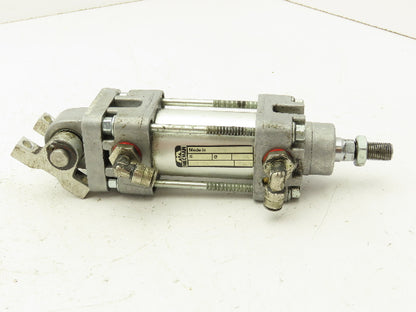 Mecman 167-04-0200-1 Pneumatic Air Cylinder 40mm Bore 25mm Stroke Swivel Eye