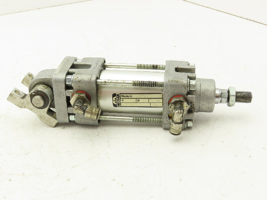 Mecman 167-04-0200-1 Pneumatic Air Cylinder 40mm Bore 25mm Stroke Swivel Eye