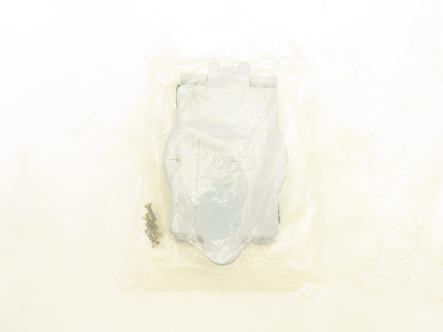 Kraloy WTL50 Single Gang Cover Twist Lock For 50A PVC