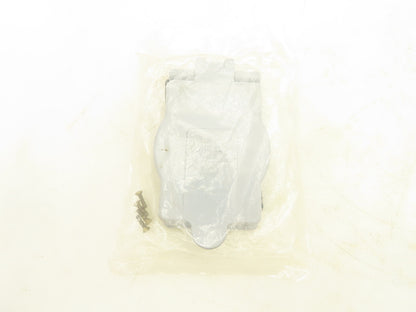 Kraloy WTL50 Single Gang Cover Twist Lock For 50A PVC