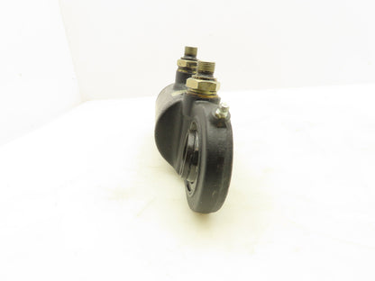 Mecman Hydraulic Round Body Cylinder 63mm Bore 20mm Stroke 2300 PSI Swivel Eye