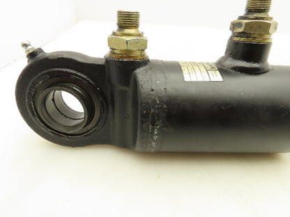 Mecman Hydraulic Round Body Cylinder 63mm Bore 20mm Stroke 2300 PSI Swivel Eye