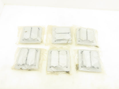 Krayloy VSDD20-2 Two Gang Device Cover Weatherproof Non Metallic Grey Lot Of 6