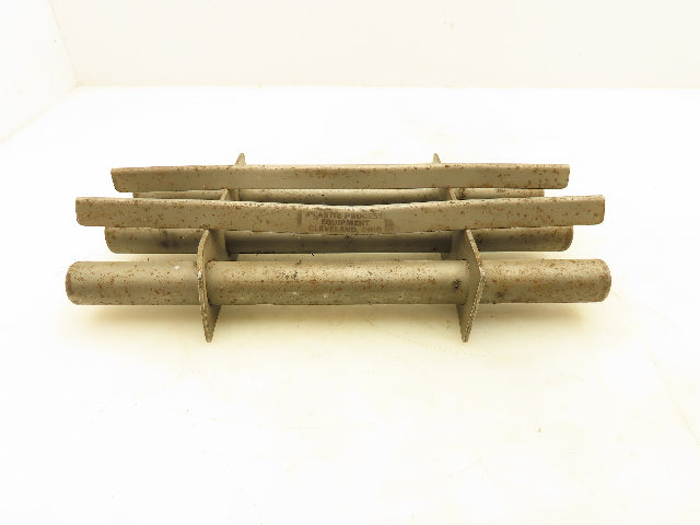 Plastic Process Equipment Stainless Magnetic Grate Rod Trap Hopper Filter 6x12"