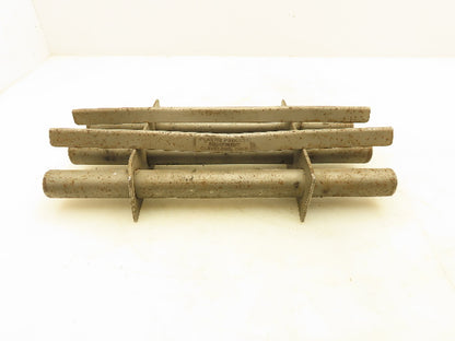Plastic Process Equipment Stainless Magnetic Grate Rod Trap Hopper Filter 6x12"