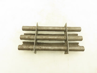Plastic Process Equipment Stainless Magnetic Grate Rod Trap Hopper Filter 6x12"