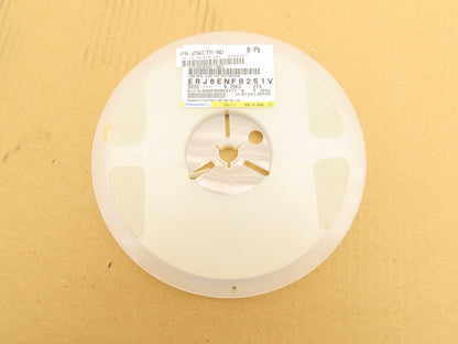 Panasonic ERJ6ENF8251V Fixed Metal Glaze Flat Chip Resistor 8.25K ±1% 5000 Pcs