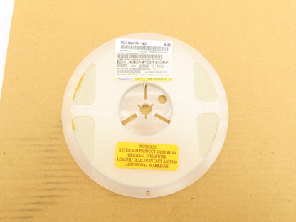 Panasonic ERJ6ENF2103V Fixed Metal Glaze Flat Chip Resistor 210K ±1% 5000 Pcs