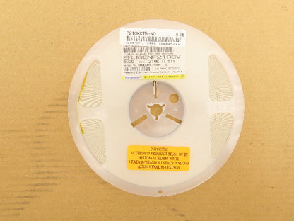 Panasonic ERJ6ENF2103V Fixed Metal Glaze Flat Chip Resistor 210K ±1% 5000 Pcs