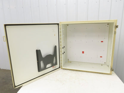 Hoffman A-303012LP Electrical Box Enclosure 30x30x12" Backplate