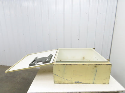 Hoffman A-303012LP Electrical Box Enclosure 30x30x12" Backplate