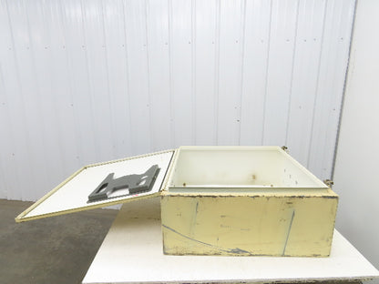Hoffman A-303012LP Electrical Box Enclosure 30x30x12" Backplate