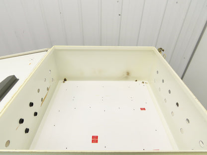 Hoffman A-303012LP Electrical Box Enclosure 30x30x12" Backplate