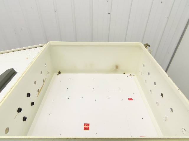 Hoffman A-303012LP Electrical Box Enclosure 30x30x12" Backplate
