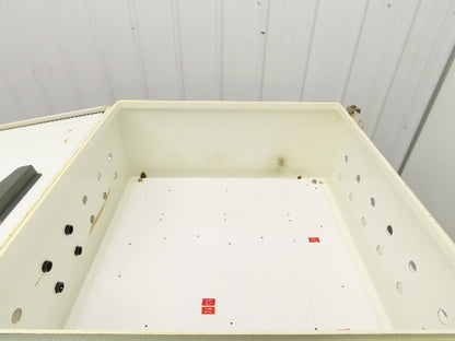 Hoffman A-303012LP Electrical Box Enclosure 30x30x12" Backplate
