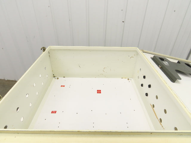 Hoffman A-303012LP Electrical Box Enclosure 30x30x12" Backplate