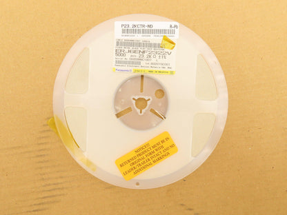 Panasonic ERJ6ENF2322V Fixed Metal Glaze Flat Chip Resistor 23.2K ± 1% 5000 Pcs