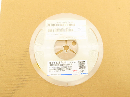 Rohm MCR10EZHF6801 Chip Resistor Tape And Reel 6.8 kOhms ± 1% 1/8 W 5000 Pcs
