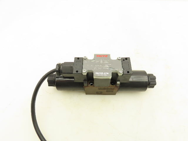 Taiyo DA43R-1S8L Hydraulic Solenoid Operated Valve 24VDC