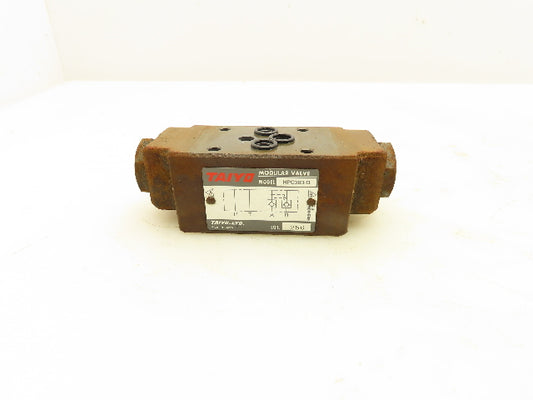 Taiyo HPC303-D Hydraulic Modular Sandwich Valve