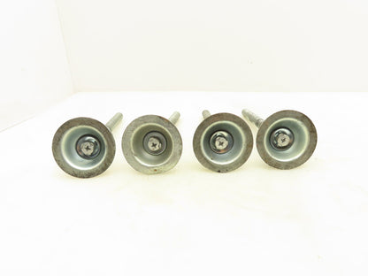 Adjustable Machine Leveling Feet 7" M16-2.0 Thread Set of 4
