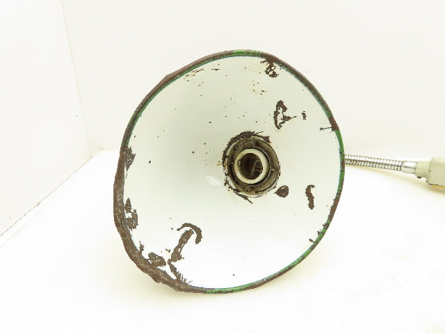 Vintage Industrial Machine Light 120V Work Lamp 36" Flex Arm