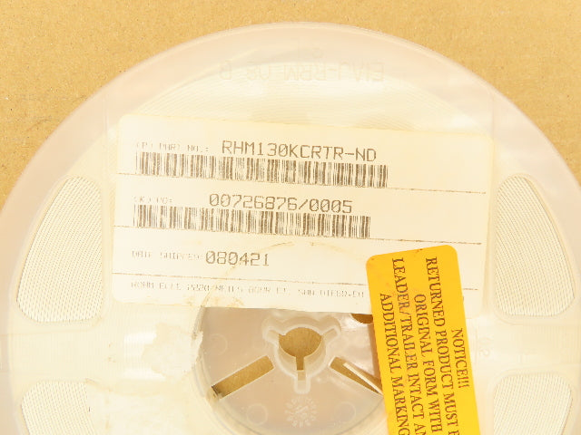Rohm MCR10EZPF1303 Chip Resistor Tape And Reel 130 kOhms ± 1% 1/8W 5000 Pcs