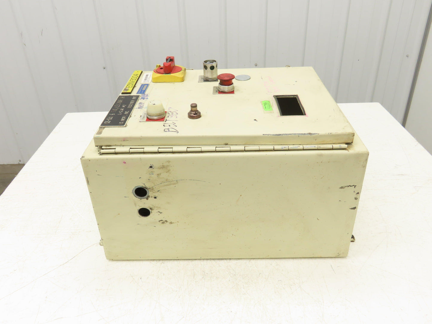 Hoffman 16x20x10" Steel Electrical Enclosure 30A Fusible Rotary Disconnect