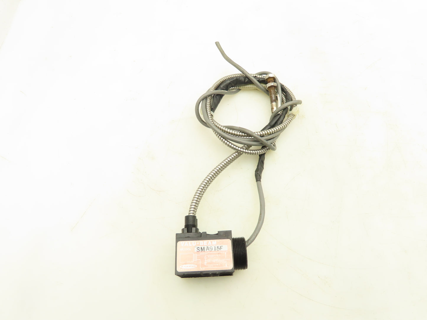 Banner SMA915F Valu-Beam Fiber Optic Photoelectric Sensor 120V