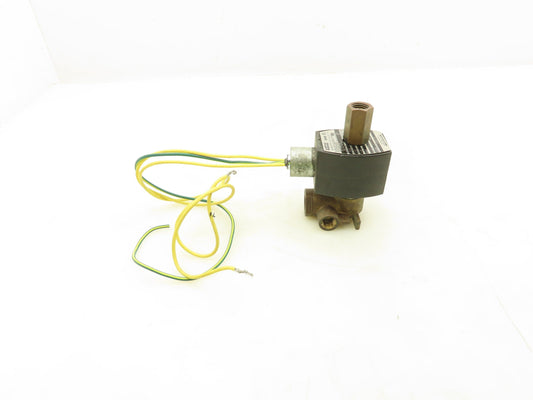 Asco EFHT8317G35 RED-HAT II 3-Way Solenoid Valve 1/4" NPT 120V 150 PSI