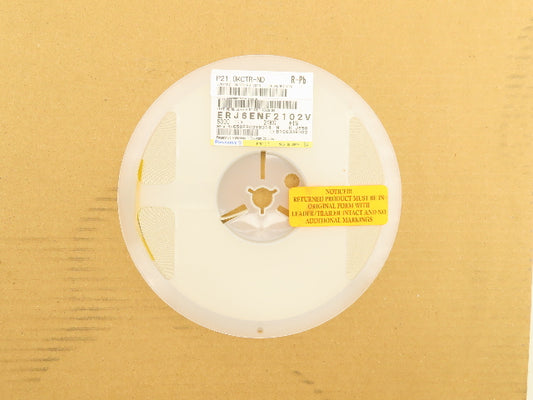 Panasonic ERJ6ENF2102V Chip Resistor Tape And Reel 21 kOhms ± 1% 1/8W 5000 Pcs