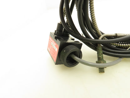 Banner SMA915F Valu-Beam Fiber Optic Photoelectric Sensor 120V
