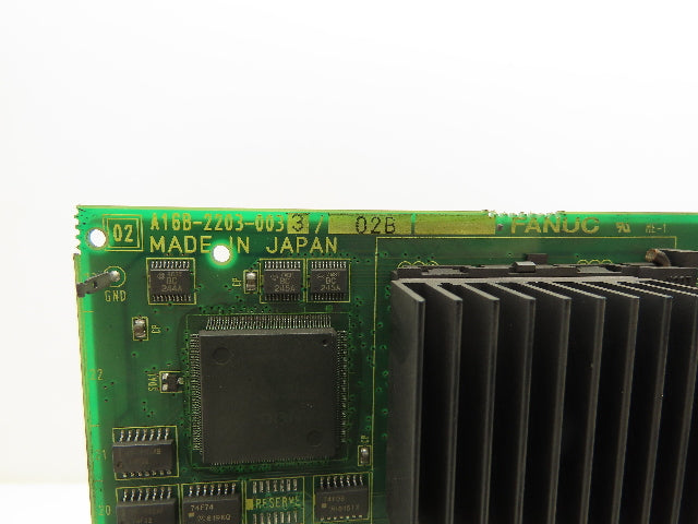 Fanuc A16B-2203-0033/02B CPU Alarm Module Circuit Board
