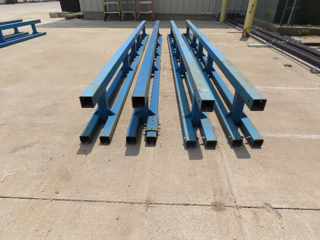 Gorbel 900Lb Tether Track Ceiling Mount Double Rail 2-Person Fall Protection 52'
