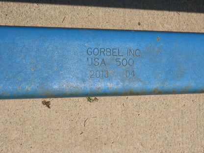 Gorbel 900Lb Tether Track Ceiling Mount Double Rail 2-Person Fall Protection 32'