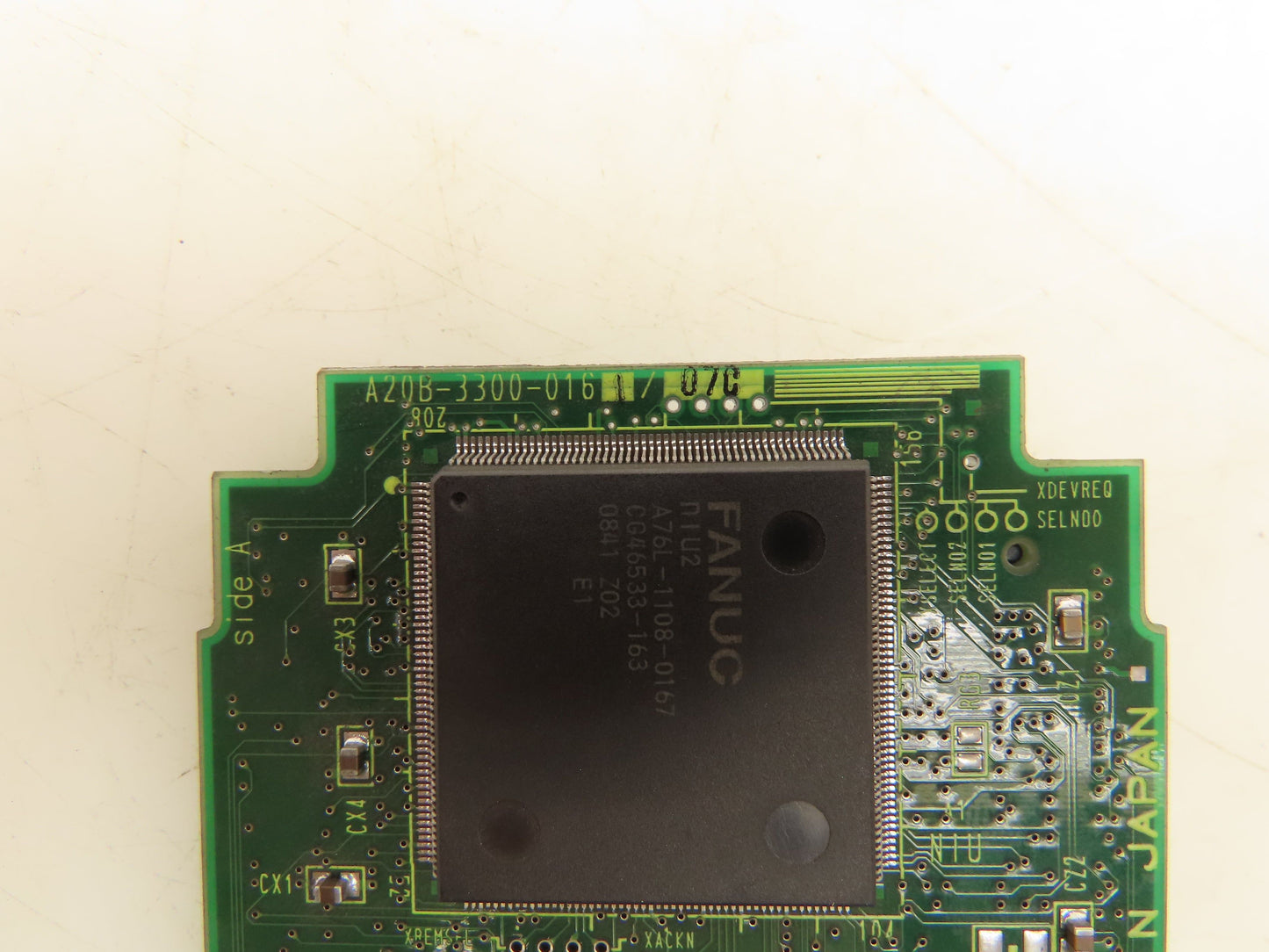 Fanuc A20B-3300-0161/07C CPU Display Control Circuit Board