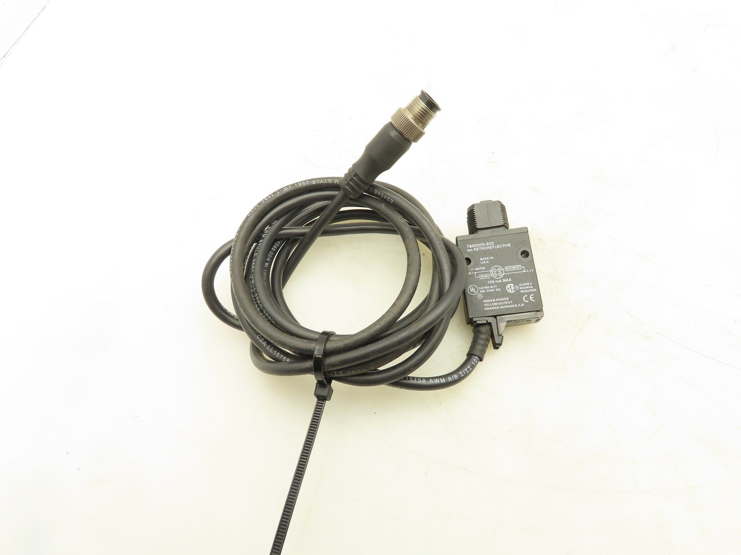 Allen Bradley 7600005-802 Retroreflective Photoeye Sensor 5M
