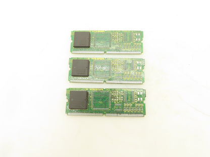 Fanuc A20B-2901-0985/03A Servo Daughter Circuit Board Memory Module Lot of 3