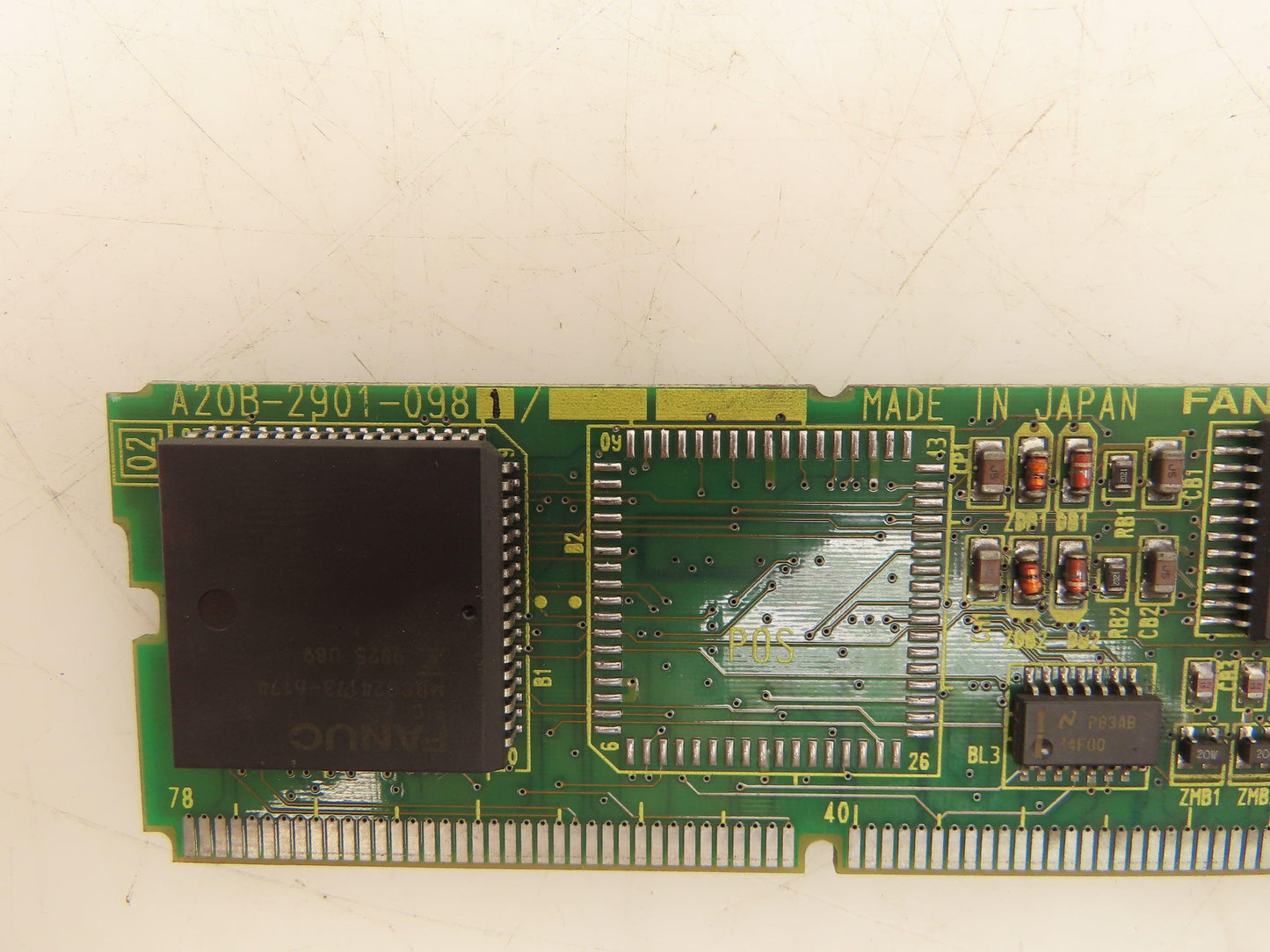 Fanuc A20B-2901-0981/05B Memory Module Daughter Board Lot of 2