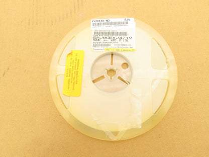 Panasonic ERJ8GEYJ471V Chip Resistor Tape And Reel 470 Ohms ± 5% 5000 Pcs