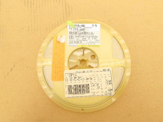 Panasonic ERJ-8ENF2430V Fixed Metal Flat Chip Resistors 243 Ohms ± 1% 5000 Pcs