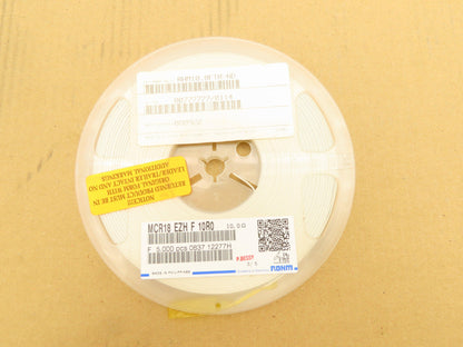 Rohm MCR18EZHF10R0 Chip Resistor Tape And Reel 10 Ohms ± 1% 5000 Pieces