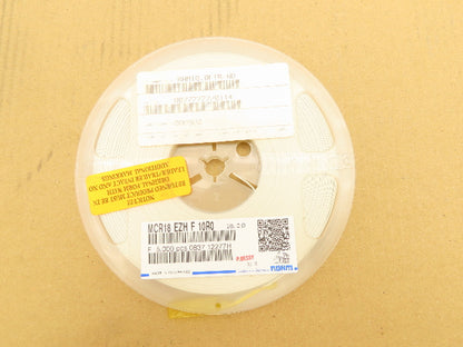 Rohm MCR18EZHF10R0 Chip Resistor Tape And Reel 10 Ohms ± 1% 5000 Pieces