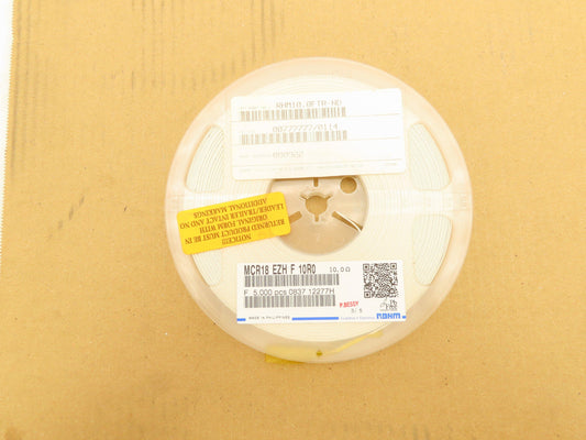 Rohm MCR18EZHF10R0 Chip Resistor Tape And Reel 10 Ohms ± 1% 5000 Pieces