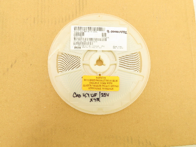Murata GRM31CR71E475KA88L Ceramic Capacitors Tape And Reel 4.7 µF ± 10% 2000 Pcs