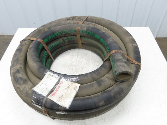 Jason Industrial 4314  2"x 50' Sandblast Hose SBR 4-Ply Black Rubber 150psi