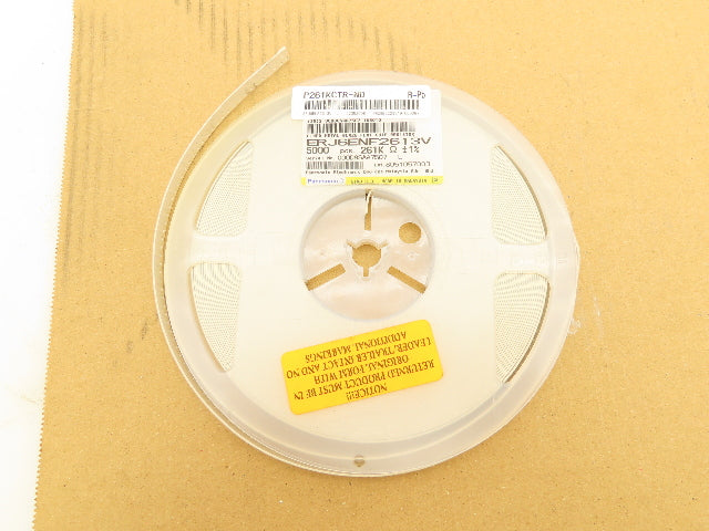 Panasonic ERJ6ENF2613V Chip Resistor Tape And Reel 261 kOhms ± 1% 5000 Pcs